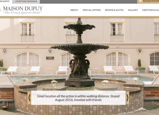 Maison Dupuy Website Redesign